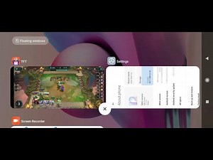 TFT Mobile Screen Recorder Game - Xiaomi Redmi Note 10S