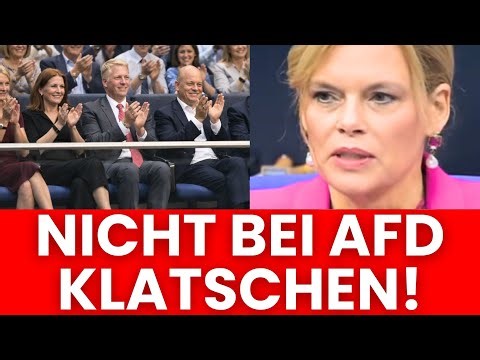💥 ALL VISITORS CLAPPE FOR AFD! 😂 KLÖCKNER IMMEDIATELY INTERVENES!