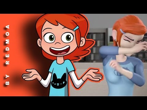 Gwen & Raven Animation 1 [by. Redmoa]