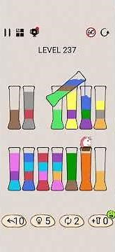 SortPuz Level 237 Walkthrough Solution iOS/Android