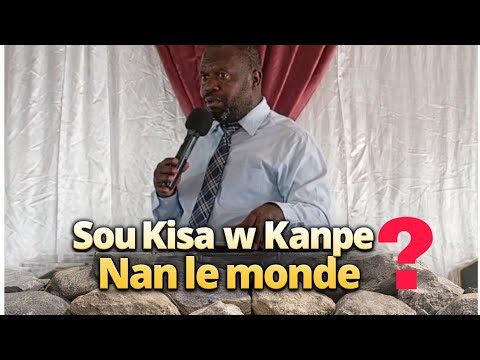 The Fragile World What Do You Stand On? | Apostle Gamaniel Maurival