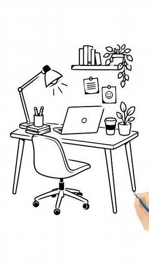 Drawing the Perfect Aesthetic Desk Setup