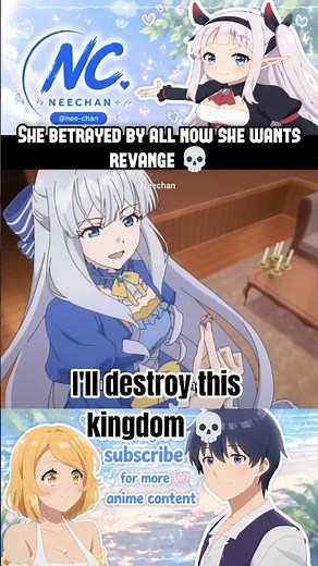 she got betrayed by all now she wants revange💀a livid lady's guide to getting even episode 1 #anime