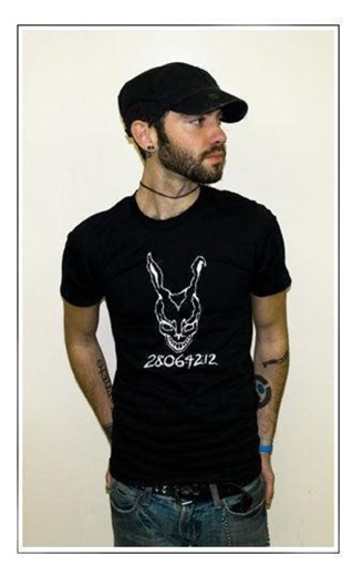 Donnie Darko Frank 28064212 T-shirt - Cult Classic Movie Fan Apparel - Soft Cotton, Dark Symbolism Design, Gift Ready - Etsy
