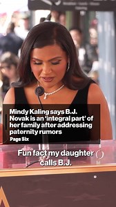 Mindy Kaling gushed over her ex-boyfriend BJ Novak after addressing rumors that he was the father of her three children. | New York Post Lifestyle