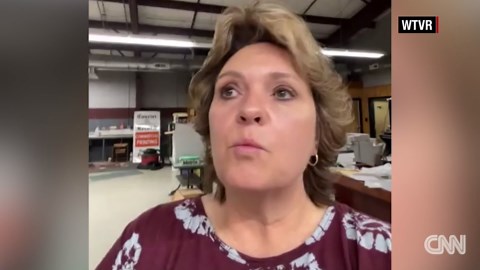 Scary video shows moment man is struck by lightning