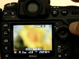 DPB37_B Nikon D700 雙模式Live View拍攝操作示範短片