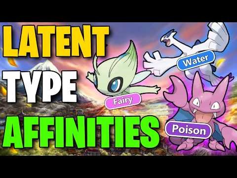 Pokémon Type and "Honorary" Type Affinity Pie Charts (Gen II)
