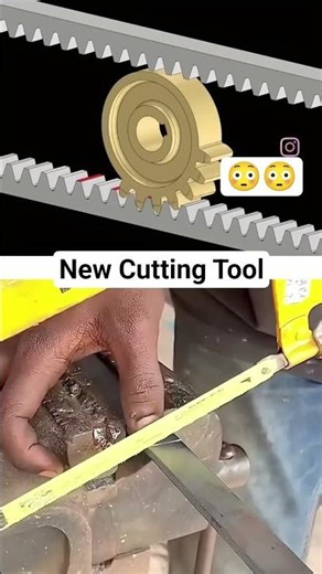 New Tool Cutting Mechanism 🤔😊😳| #solidworks | #viral | #shorts | #viralshorts |#gear | #autocad |