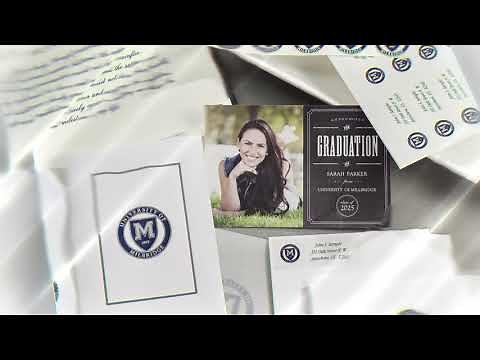 Jostens College Graduation Announcements