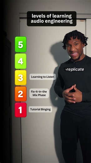 5 levels of audio engineering