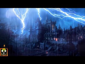 Thunderstorm Sounds with Rain, Loud Thunder and Lightning Strike Sound Effects to Sleep, Relax