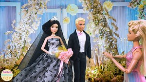 61K views · 3.1K reactions | Barbie wedding! Barbie dress up and make...