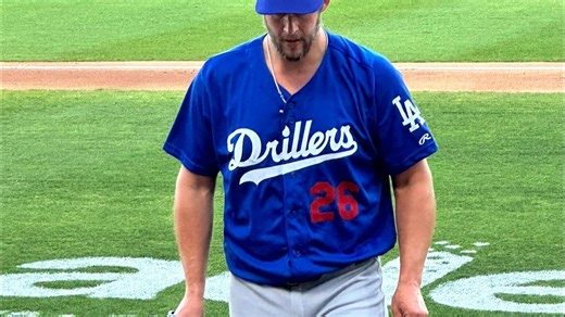 洛杉矶道奇传奇左投Clayton Kershaw第二场复健赛三局送出四次三振