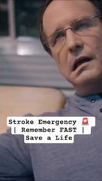 Stroke Emergency 🚨 | Remember FAST | Save a Life