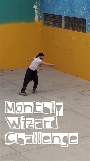 Wizard Community on Instagram: "January became a meeting point. One challenge, countless interpretations. Every turn, every transition, a silent conversation between body, space, and time. This video captures more than movement. It captures intention, process, and commitment. The Monthly Wizard Challenge is not about competition, but about exploration, learning, and growing together. Each month is a new invitation. A new language to discover on wheels. If you skate, this challenge is for you. Se
