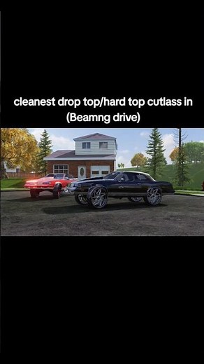 cleanest drop top/hard top cutlass in (Beamng drive)