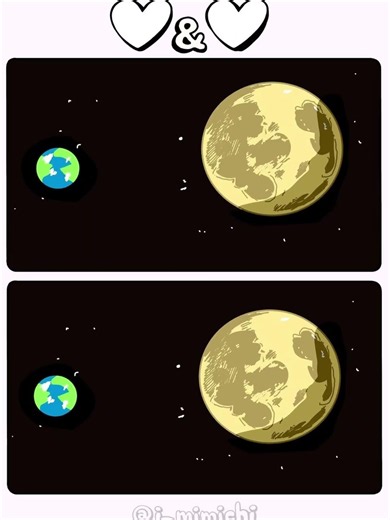 What She Saw vs What They Saw 🌙🪐👽| ©i_mimichi #shorts #comics #animation #mimichi