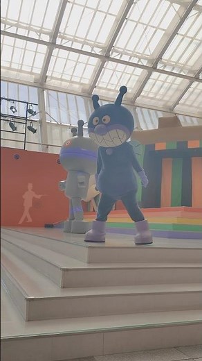[Anpanman Museum] Let's play with Dadandan #anpanman #Baikinman