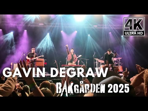 Gavin DeGraw - Live at Bakgården 2025, Norway - Full Set [4K]