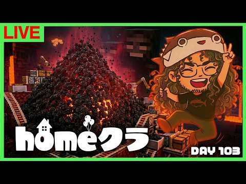 【homeクラ】ウィザーローズ5500個爆速収集。効率ヤバいかもしれない【マイクラ】