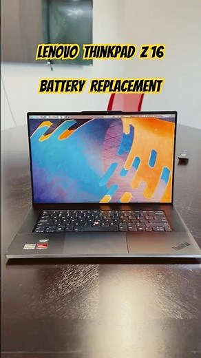 ThinkPad Z16 Battery Replacement Guide - Steps to Revive Your Laptop #shorts #batteryreplacement