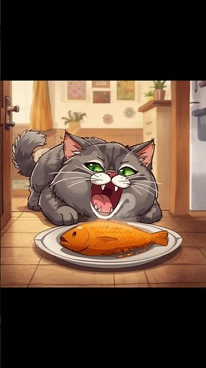 Lazy Cat’s Funny Adventures 🐾🐱 #cat #catvideos #funny