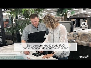 Bien comprendre le code FLO sur le panneau de contrôle d'un spa