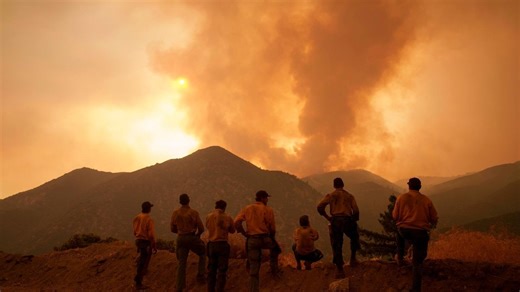 Wildfires in California have burned 1 million acres so far this year. Heat wave poses more risk