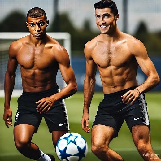 Ronaldo vs Mbappé: The Ultimate Speed and Skill Challenge!