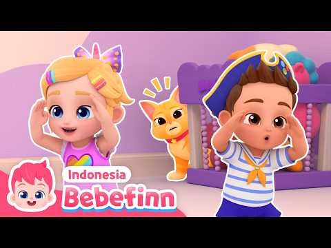 Boo, Di mana? | Main dengan Si Kucing, Boo | Bebefinn Playtime | Bebefinn Bahasa Indonesia