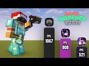 PVP + FPS BOOST MODPACK 🔥 | kaziPVP Modpack | 1.21.11+