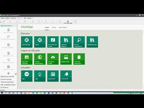 SAGE ACCOUNTING i7 TRAINING LESSON 2 1 PRESENTATION OF THE SAGE ACCOUNTING i7 SOFTWARE