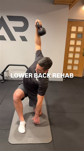 MARK WILSON | PHYSIO & PERFORMANCE COACH on Instagram: "LOWER BACK REHAB Key focuses with these exercises: Half Kneeling Side Bend with KB Lift - Thoracic Rotation - Core Lateral Flexion - Hip Internal Rotation - Shoulder Stability Split Stance RDL - Eccentric Hamstring Strength & Mobility - Hip Internal Rotation Lateral Slideboard Lunge - Frontal Plane Strength - Adductor Mobility - Hip Internal Rotation - Lateral Hip Strength Not just a load of random core exercises! These are targeted to impr