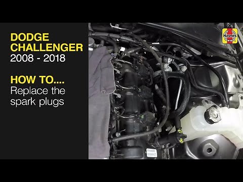 How to Replace the spark plugs on the Dodge Challenger 2008-2018