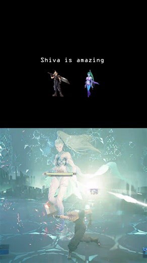 Shiva Is Amazing In Final Fantasy 7 Remake #shorts #finalfantasy7remake