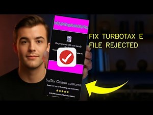 How To Fix E File Rejected In TurboTax Step By Step 2026 (EASY GUIDE)