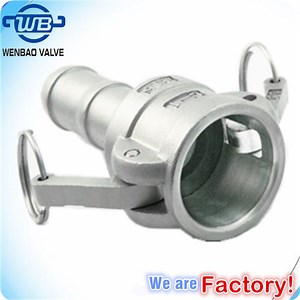 [Hot Item] 2" Stainless Steel Type C Camlock Couplings Groove Reducer Self Locking Couplers Fittings Type a B C D E F Da DC Dp Adapter Quick Couplings Camlock Fitting