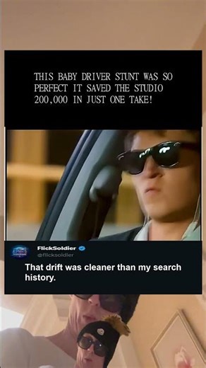 Baby Driver: The Perfect Take in ONE Shot! 🏎️💨