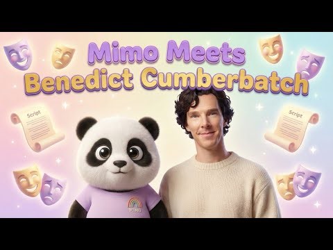 Mimo Meets Benedict Cumberbatch 🎭 Bedtime Story for Kids + Sleep Music
