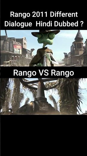 Rango 2011 Hindi dubbed original Hindi dialogue #animationmovie #shorts #tranding #viral #shorts