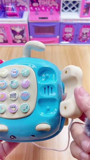 Unboxing Mini Phone Learning Toy with Soft Button Press Sounds ASMR video #asmr