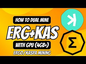 How To Dual Mine ERG+KAS with GPU | HiveOS | GPU Mining Tutorial | ERGO/KASPA Mining