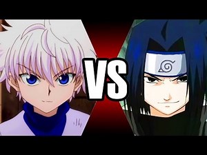 KILLUA VS SASUKE | BATALHA MORTAL | Ei Nerd