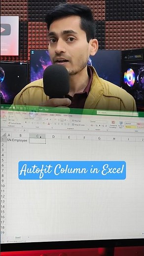 Autofit Column in Excel | Excel Shorts Video | Excel Tips and Tricks