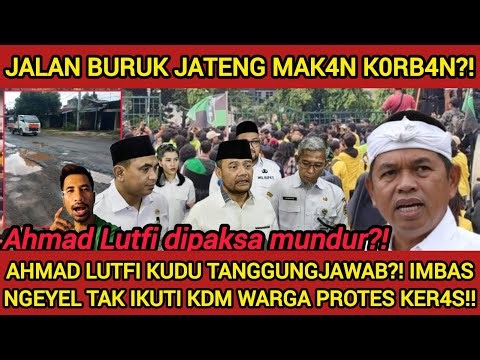 CENTRAL JAVA IS TENSE‼️KDM IS SHOCKED THAT CITIZENS TAKE TO THE STREETS TO DEMAND THAT LUTFI OF C...
