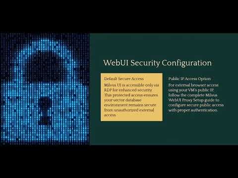 Exploring Milvus DB: AI-Ready Vector Database Environment on AWS
