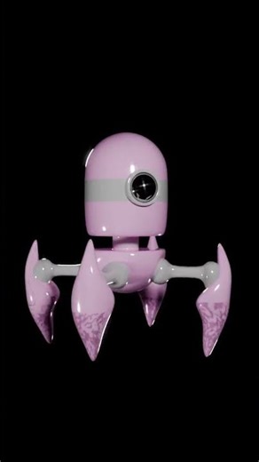 Modeling a Spider Robot in blender.