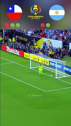 Chile vs Argentina 🇨🇱🇦🇷 | 2016 Copa America Final Penalty Shootout 😱🔥