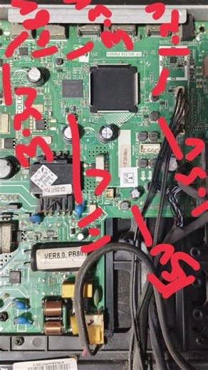 LED TV repair voltage chart